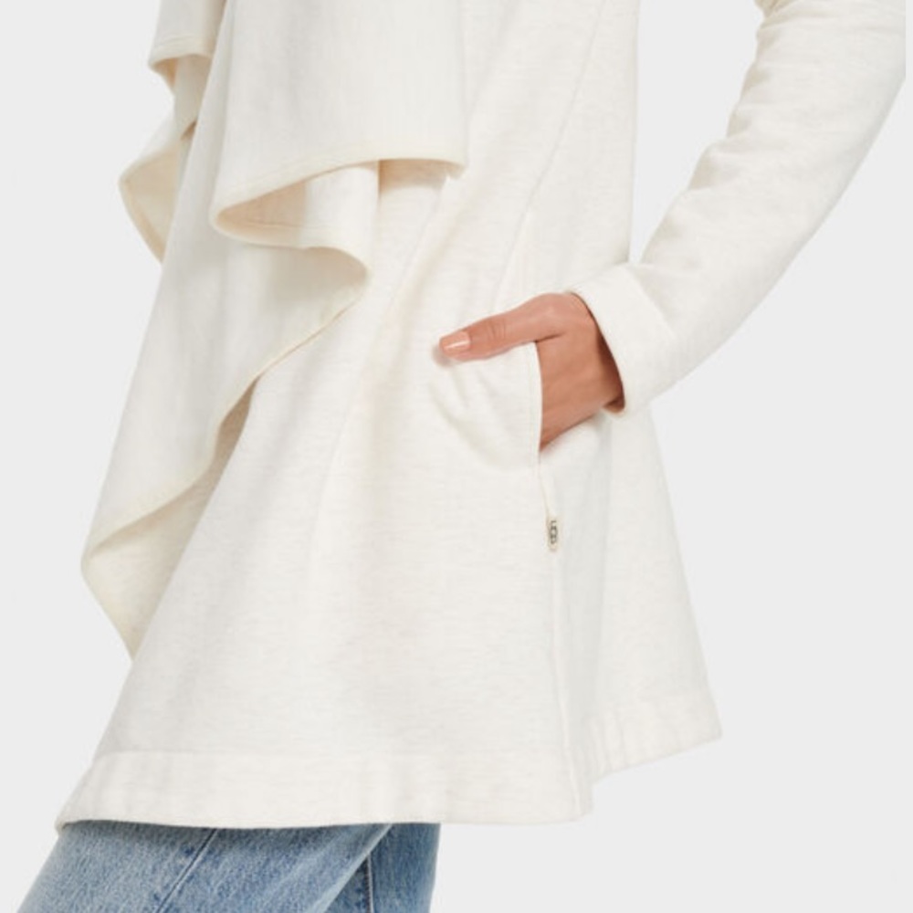 - NWT UGG Janni Fleece Blanket Cardigan - Picture 4 of 10